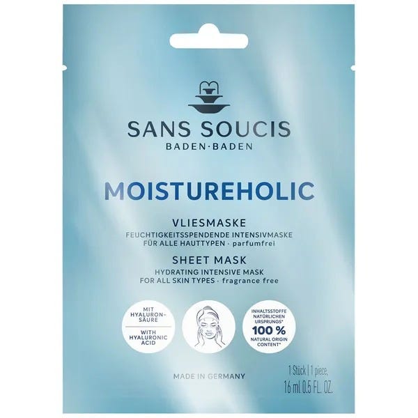 Sans Soucis Moistureholic Vliesmaske 16ml gratis