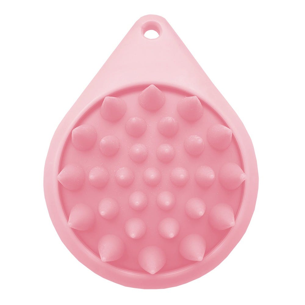 GLOV 3-in-1 Silicone Wash & Massage Pad Pink