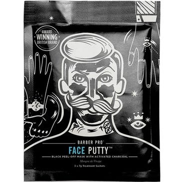 Barber Pro Face Putty Peel Off Maske 3x7 g Masken