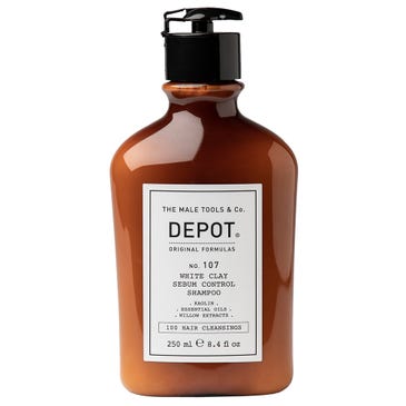 DEPOT 107 White Clay Sebum Control Shampoo 250 ml