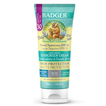 Badger Sunscreen Creams SPF30 Baby 87 ml