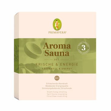 PRIMAVERA Aroma Sauna Set Frische & Ener Bio 