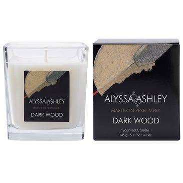 ALYSSA ASHLEY Dark Wood Candle 145 g