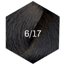 6/17 Dunkelblond Asch-Blau Silber